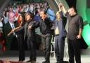Gli ospiti sul palco di "Cortina InConTra"